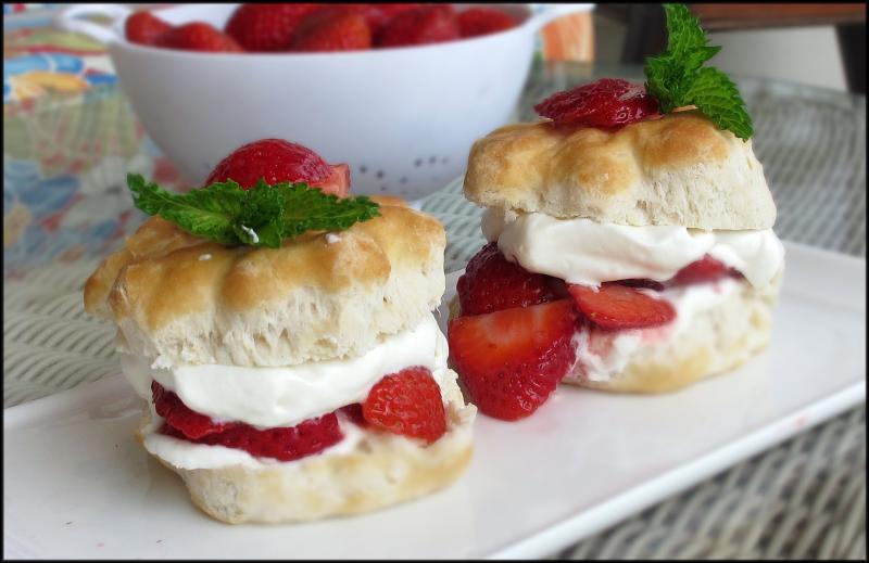 Strawberry shortcake is one way to showcase these tart and sweet early fruits. JACK CLEMONS PHOTO